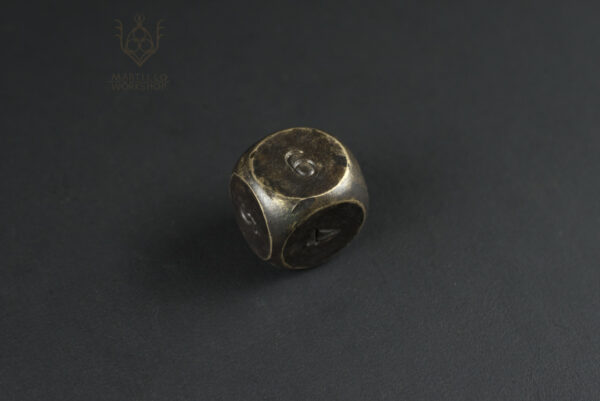 Brass d6 6 sided